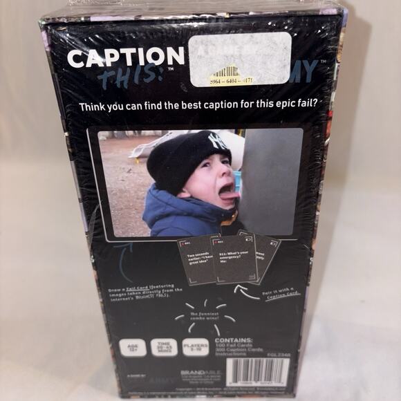 Caption This Game by Fail Army Card Game Fun Game Night Family Sealed NEW - Picture 4 of 5